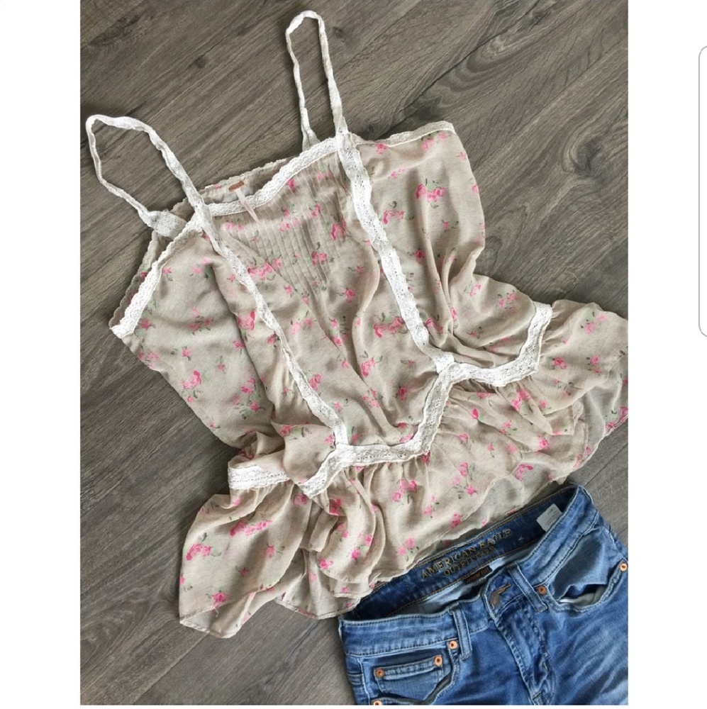 Free People sheer cami